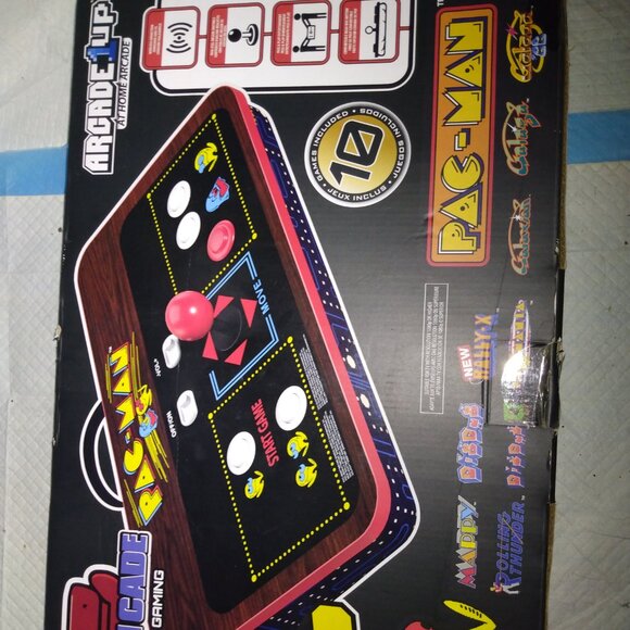 Like new couch cade 1up arcade Pac-Man 10 games - Picture 1 of 6